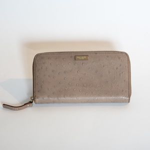 Kate Spade Portola Valley Ostrich Wallet